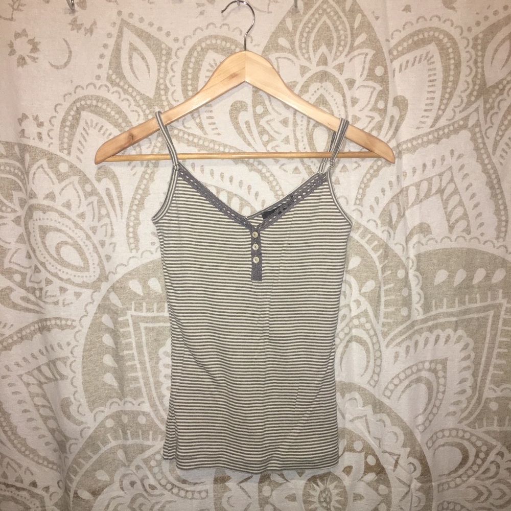 Stripped Tank Top